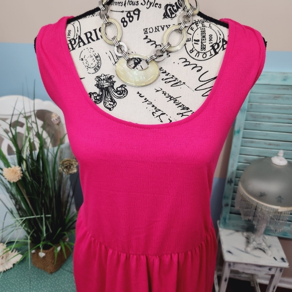 NWT Ava and Viv Plus Size Sleeveless Empire Waist Dress - Picture 5 of 9